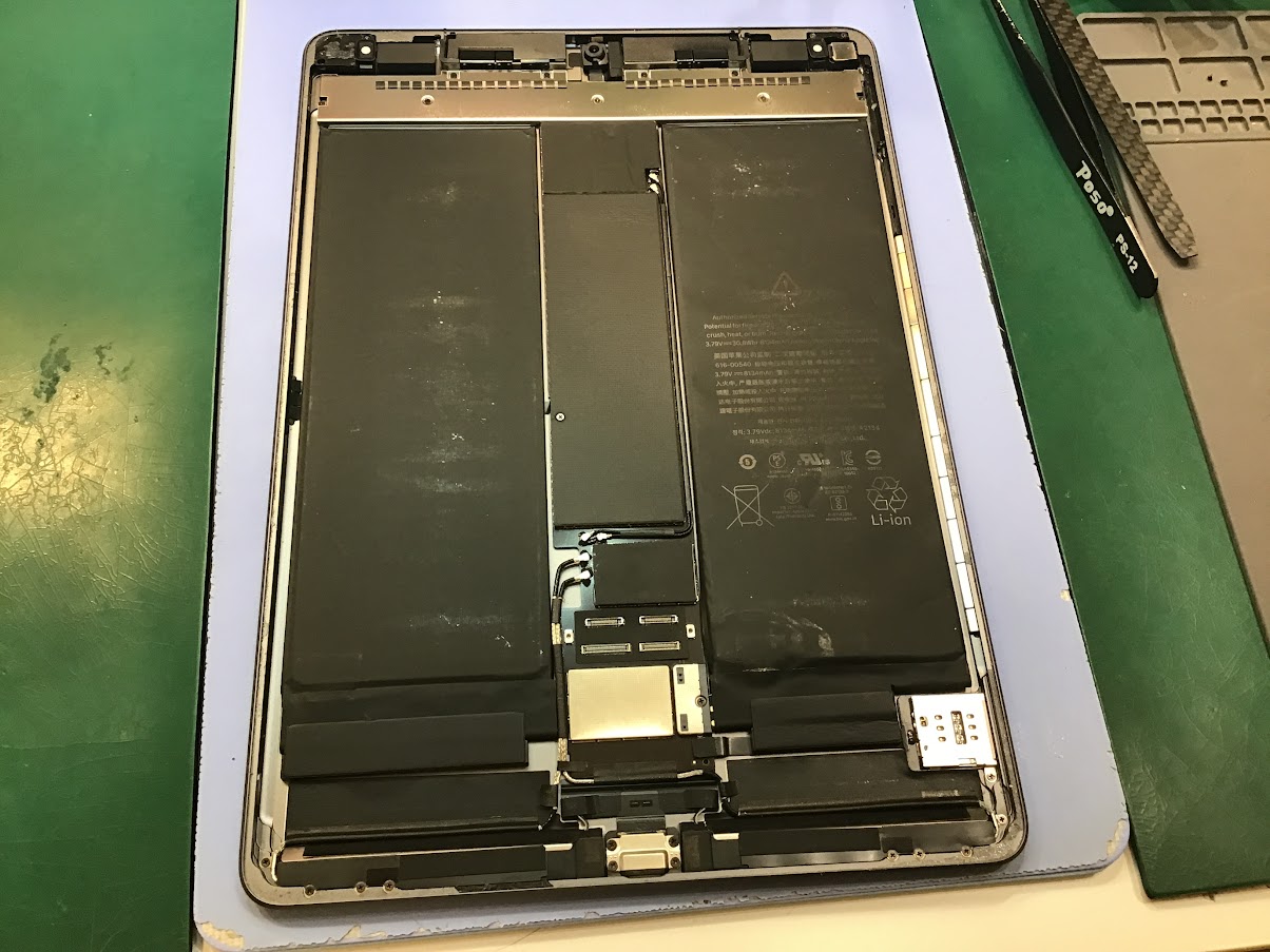 iPadAir3のバッテリー交換ならデータそのまま修理可能なスマホ修理工房秋津店へ！